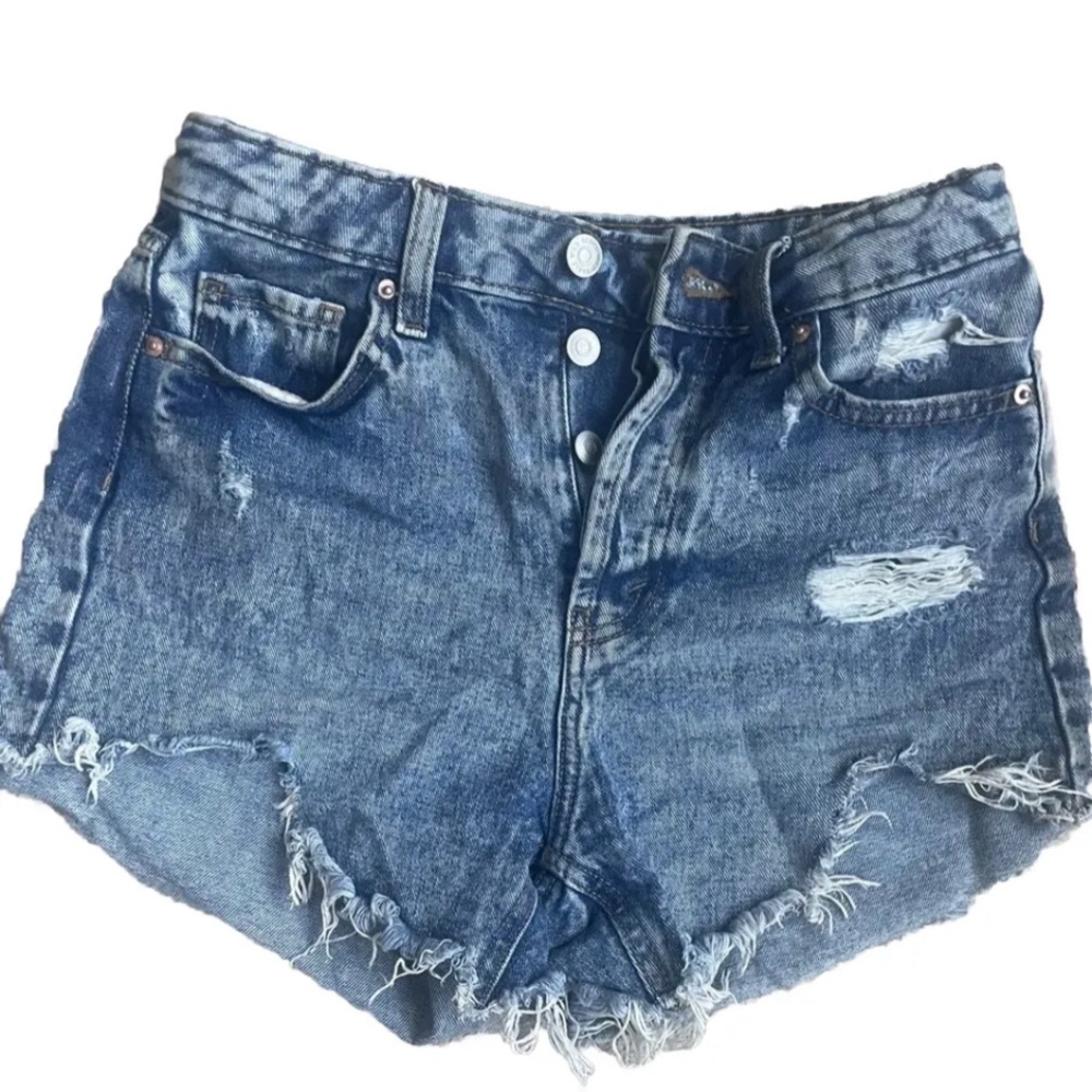 Juniors Size 0 Wild Fable Distressed Cut Off Booty Shorts